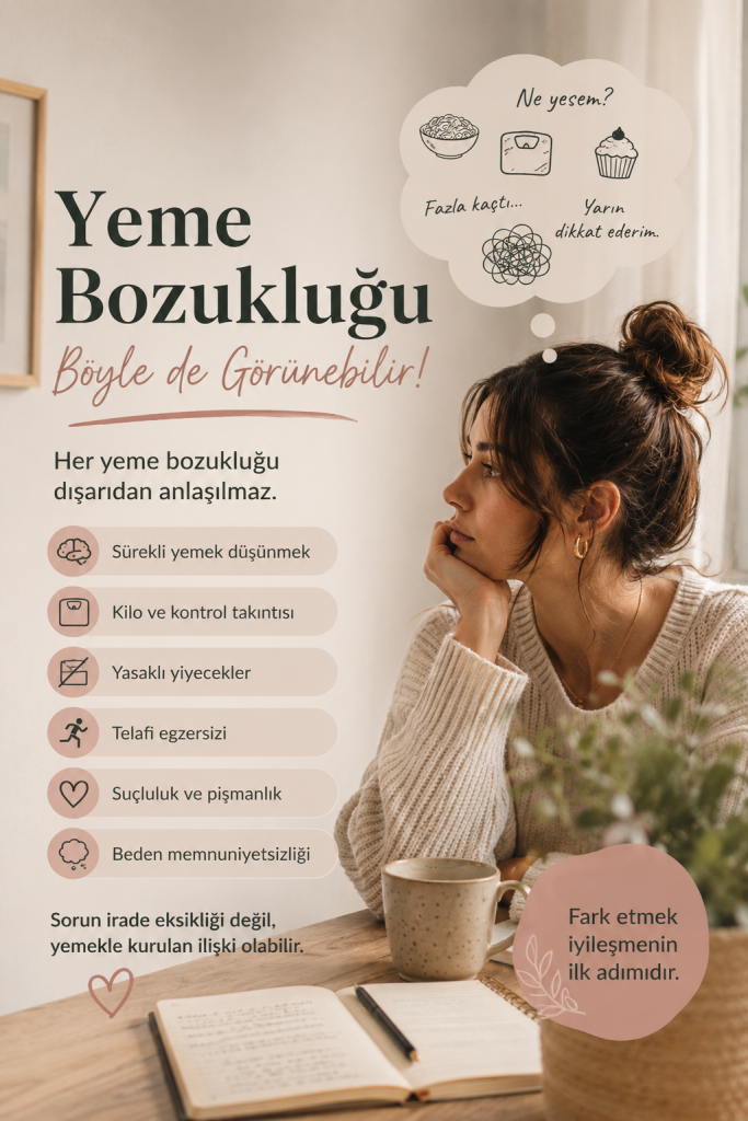 yeme bozukluğu böyle de görünebilir